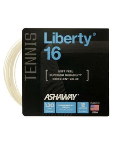 Ashaway LIBERTY 16 Tennis String Set-White - Picture 1 of 1