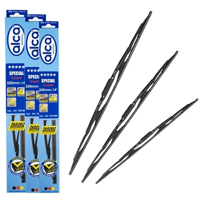 Fits Vw Polo 1994-2001  Wiper Blades Set Of 3 AS19"19"11" Front Rear - Image 1 of 4