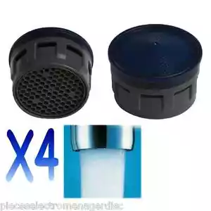 4er Set Belüfter Einsatz Wasserhahnaufschäumer M 24X100 F 22X100 HONEYCOMB - Bild 1 von 1
