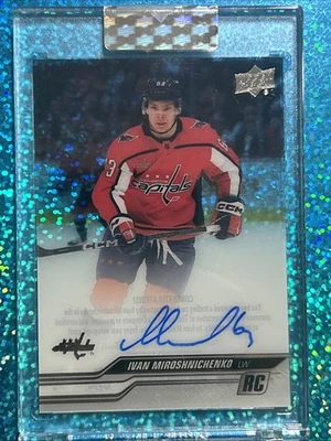 2023-24 Upper Deck Clear Cut IVAN MIROSHNICHENKO (RC) Auto #CC-IM - Image 1 of 2
