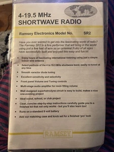 Ramsey Electronics Model No SR2 4–1 9.5 Mhz Short Wave Ham Radio CB transmitter - Zdjęcie 1 z 3