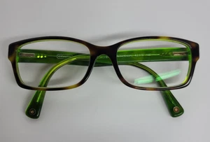 Coach Eyeglasses Frames HC 6040 Brooklyn 5117 Tortoise Green 52-16-135 3219 - Picture 1 of 8