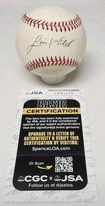 Lou Whitaker Signed Rawlings Official American League Baseball JSA COA TIGERS - Picture 1 of 3