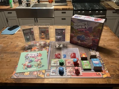 Robot Quest Arena Deckbuilding Game Deluxe Bundle Kickstarter - Image 1 of 4