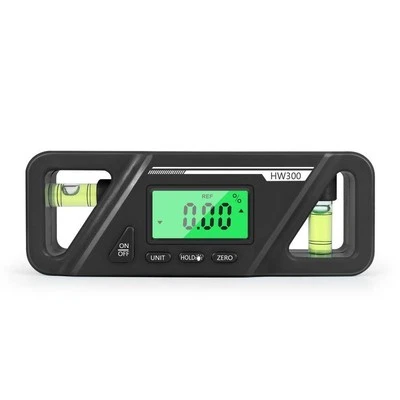 (black)2 In 1 Digital Magnetic Level Tool Digital Torpedo Level And Protract GAW - Image 1 of 4