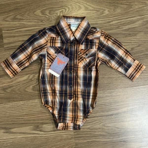 Camisa Vaquera Hardware Infantil Vaquero Occidental Manga Larga Negra Perla a Presión 6 Mo - Imagen 1 de 10