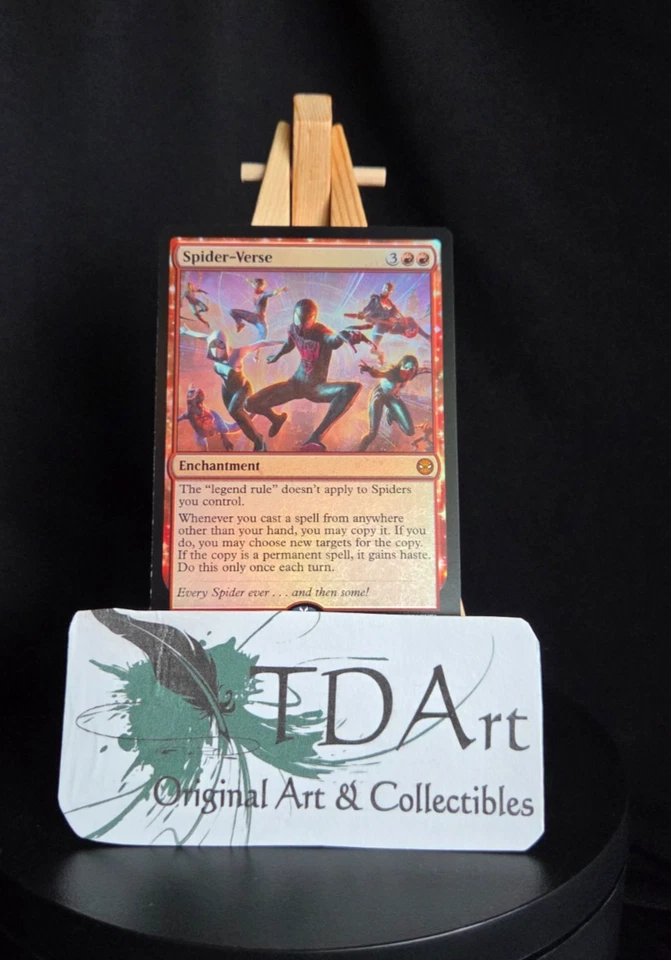 SPIDER-VERSE ~ NM ~ MTG Magic- 0093 SPM Marvel Spider-Man FOIL - Image 1 of 1