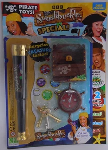 BBC Cbeebies Swashbuckle magazine Special 2025 Stories, Puzzles + Pirate toys - Picture 1 of 1