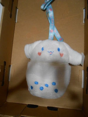 Sanrio My Melody ZIP PURSE Cinnamoroll Cartoon Bag Plush Shoulder Bag WHITE 👸 - Изображение 1 из 4