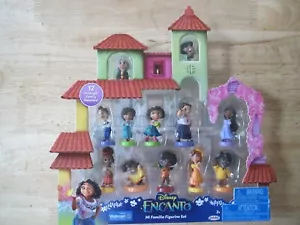 Disney Encanto Mi Familia Walmart Figurine SET of 12 family members - Picture 1 of 10