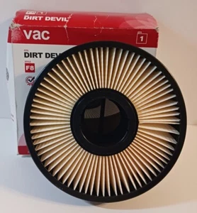 Dirt Devil F8 HEPA Vacuum Filter Vision Upright Ultra Turbo Cruiser New Open Box - Picture 1 of 2