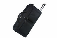 Lightweight Wheeled Holdall Luggage Trolley Suitcase Duffle Bag Cargo Travel Bag
