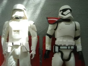 2X BNIB STAR WARS 1ST ORDER OFFICER & SNOWTROOPER 18" JAKKS PACIFIC BIG FIG - Picture 1 of 22