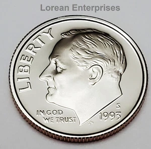 Moneda de diez centavos S Roosevelt 1993 revestida ✼ prueba✼ - Imagen 1 de 2