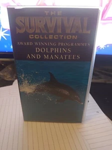 THE Survival Collection - DOLPHINS AND MANATEES - VHS - Picture 1 of 5