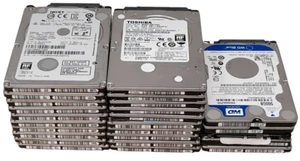 Partia 25 różnych marek i modeli 500GB Sata 2,5" Cienkie dyski twarde 100% zdrowia - Zdjęcie 1 z 1