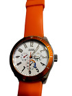 GUESS Watch Damen - Multifunktion - orange Silikonband