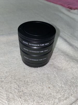 Movo AF Macro Extension Tube Set for Micro 4/3 Mount Mirrorless Camera System - Image 1 of 4