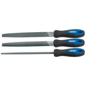Juego de limas Draper 3 piezas Comfort Grip 200 mm Engineers 44963 - Imagen 1 de 3