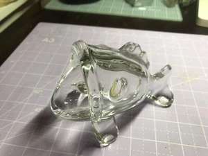 Vintage Art Glass Fish Trinket Dish Vannes Le Chatel France - Picture 1 of 5