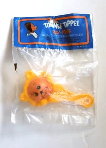 Sonajero de juguete bebé oso vintage Tommee Tippee en paquete original - Imagen 1 de 1