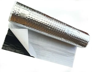 2mm alubutyl 50x400cm insulation mat self-adhesive anti drone mat car insulation car - Picture 1 of 24