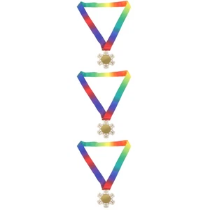 3 PCS Medaille Für Den 1. Platz Die Medaille Kindergeschenke Goldmedaille - Afbeelding 1 van 12