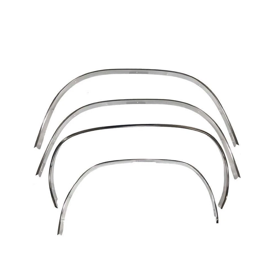 1970-76 Plymouth Duster Aluminum Wheel Opening Molding Set of 4 OE Style New - Image 1 of 1