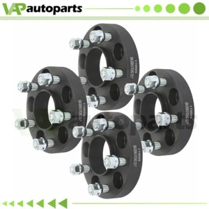 4Pcs 1" 5x4.5 5x114.3 Hubcentric Wheel Spacers For Ford Mustang Ranger 1/2"-20 - Picture 1 of 12