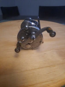 Early Vintage PFLUEGER SUMMIT FISHING REEL Silver Engraved Jeweled 1993 ORIGINAL - Bild 1 von 9