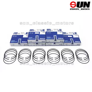 6x Piston Rings Set Φ82mm For BMW N52B25 E90 E92 E60 E61 323i 325i 525i X3 2.5 - Picture 1 of 4