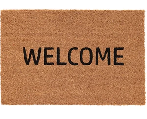 Alfombra de pie de puerta de diseño Esschert WELCOME coco raspador plantilla suciedad dicho - Imagen 1 de 3