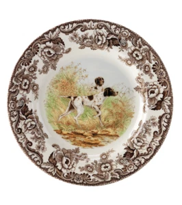 Spode Woodland Pointer Dinner Plate H1678 - Picture 1 of 1