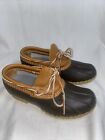 Bean Boots Ll Bean Men?S Boots Duck Rubber Leather Brown Size 6M Ankle Moc