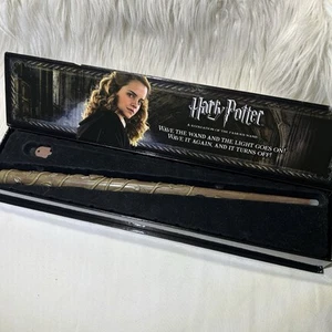 Harry Potter The Noble Collection Hermione Granger's Illuminating Wand NO WORKS - Picture 1 of 7