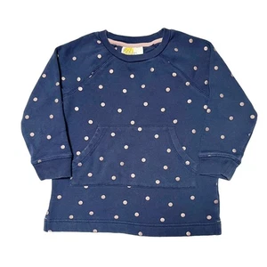 Mini Boden Polka Dot Sweatshirt Size 4/5  - Picture 1 of 9