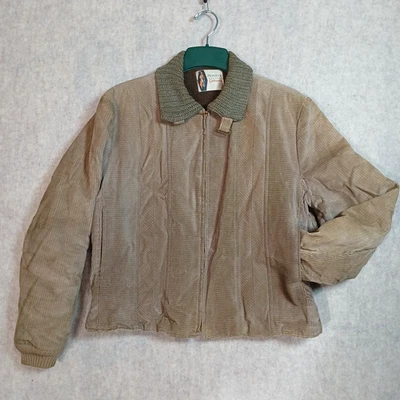 Chaqueta de pana deportiva Penney de colección de los años 50, cuello de ganchillo campo Foto 1 de 4
