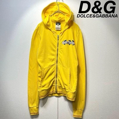 Dolce Gabbana 全拉链连帽衫蝙蝠侠印花棉质 — 第 1/4 张图片