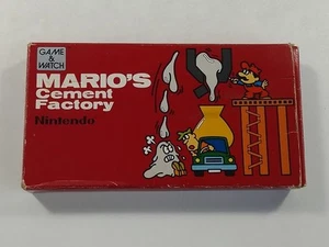 GAME & WATCH MARIO S CEMENT FACTORY (ML-102) OCCASION - Imagen 1 de 10