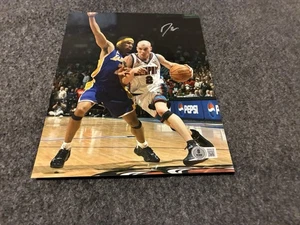Foto firmada por Jason Williams de 8x10 Beckett certificado de autenticidad chocolate blanco Memphis Grizzlies - Imagen 1 de 2