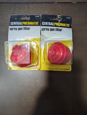 2 NEW Central Pneumatic 1/4" Inline Spray Gun Filters 88224 Water Trap - Image 1 of 4