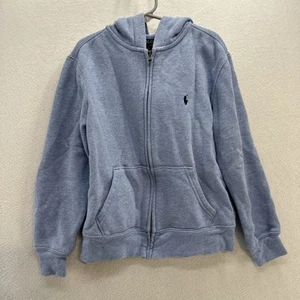 Polo Ralph Lauren Child Small 8 Zip Up Sweatshirt EUC - Picture 1 of 9