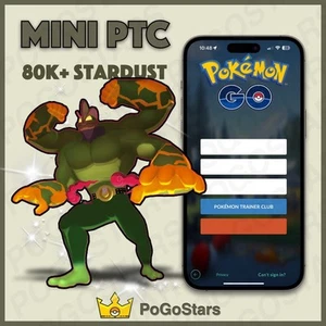Pokémon Go - Gigantamax Shiny Machamp - Mini PTC✨Read Description✨ - Picture 1 of 1