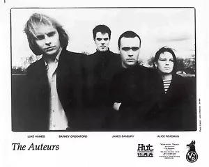 AUTEURS PUBLICITY PHOTO Band 8x10 Promo LUKE HAINES Caroline Now I'm a Cowboy - Picture 1 of 1