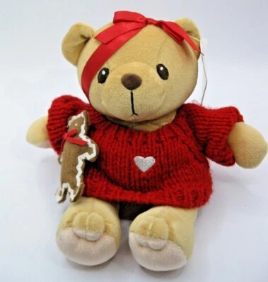 Enesco Cherished Teddies 1999 Plush Cookie Bear Priscilla Hillman Stuffed Toy - Image 1 of 4