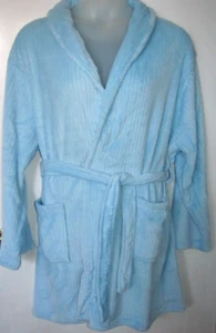 NWT Womens MAYFAIR Plush Furry Ribbed Fleece Wrap Robe w Belt OSFM M L XL - Picture 1 of 1