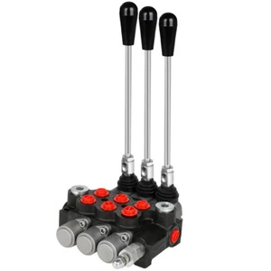 3 Spool Hydraulic Directional Control Valve 11 GPM for Forklifts Loader - Bild 1 von 12