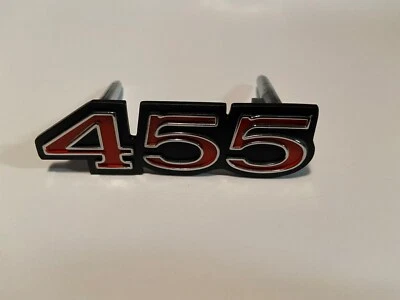 1973 1974 1975 PONTIAC LEMANS GTO GRAND AM 455 GRILL EMBLEM 73 74 75 FREE SHIP - Image 1 of 2
