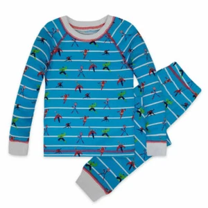 NEW DISNEY STORE SZ 7 8 10 MARVEL AVENGERS PJ PALS PAJAMAS KIDS - Picture 1 of 1