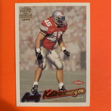 1999 Andy Katzenmoyer Pacific Paramount Rookie #144 Patriots MINT
